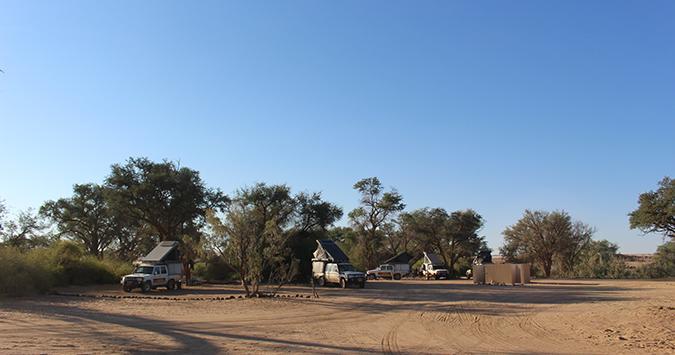 Brandberg White Lady Lodge Campsite