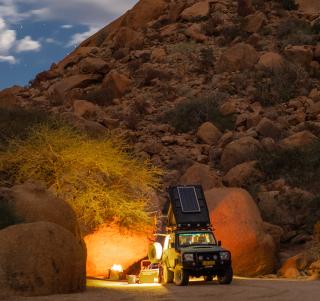 Julen 2026 - Campingeventyr i Namibia