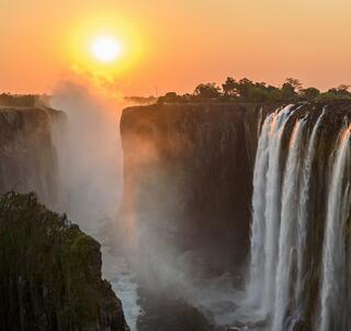 Victoria Falls, Botswana og Cape Town