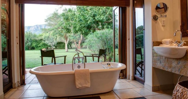 Overnatting ved Ghost Mountain i det nordlige KwaZulu-Natal