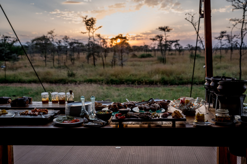 Frokost i Serengeti