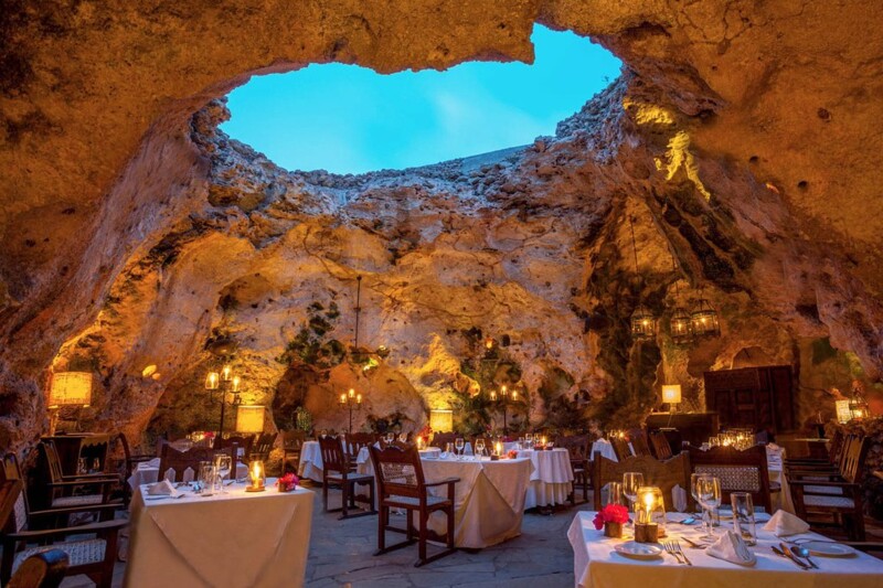 Stemningsfulle omgivelser i Ali Barbour's Cave