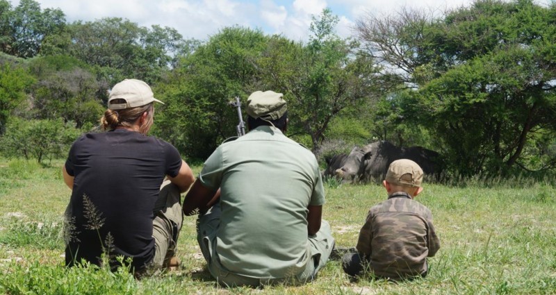 Senk tempoet når du er på safari med barn i Afrika.