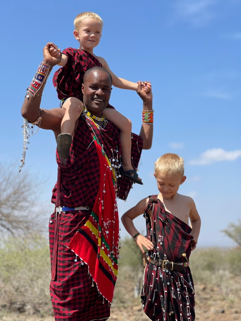 Forbered deg på det uventede når du er på safari med barn
