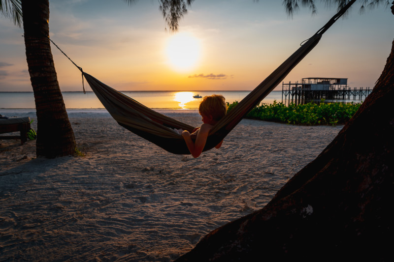 Hengek&oslash;ye p&aring; Zanzibar