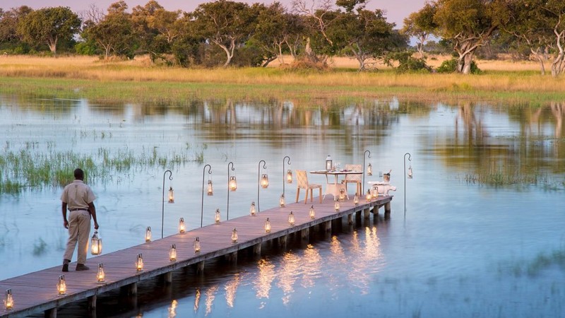 Okavango-deltaet er virkelig et vannparadis.